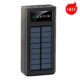 30000mAh Solar Power Bank LED Fill Light 2A Super Fast Charging with 4 Cable